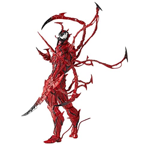 Figura de acción Venom, Carnage Venom Anime Action PVC Figura de Personajes móviles Modelo Estatua Juguetes Adornos de Escritorio, Venom Figura de acción Coleccionable Figura