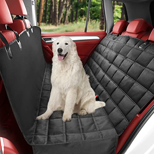 Funda para Asiento Trasero, Funda Perro Multifuncional, Cubre Asientos Coche Universal, Resistente e Impermeable, Funda Maletero para Camiones, SUV