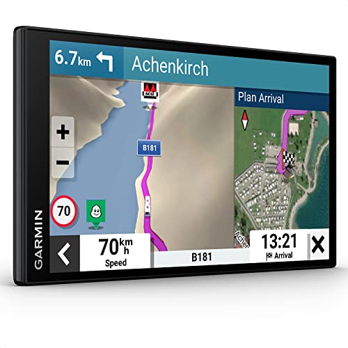 Garmin Camper 795, EU - Navegador GPS para Caravana con Pantalla Brillante de 7'', información de tráfico en Tiempo Real, Voz y Asistencia al Conductor, Color Negro