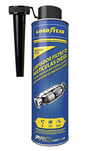 Goodyear Limpiador del Filtro de Partículas Diésel Goodyear Pro Additives. Aditivo de Combustible 300 ml