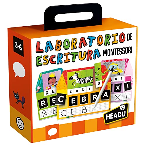 Headu Laboratorio de Escritura. Juego Infantil Educativo Aprender a Leer y Escribir. Niño y niñas de 3 a 6 años (ES28160)