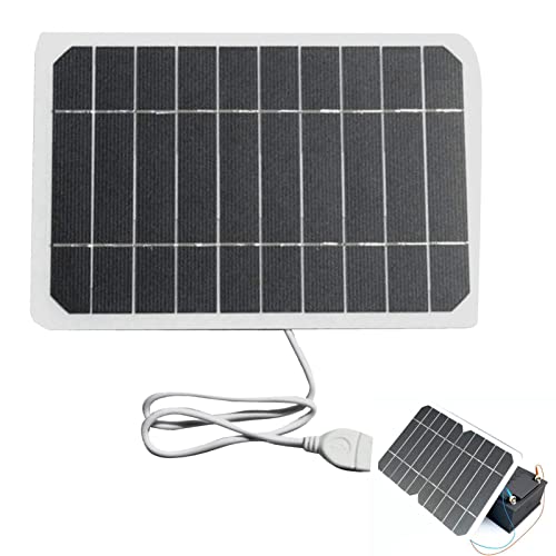 HOMRAA Minipaneles solares - Mini Paneles solares para energía Solar | 5W Mini Células solares DIY Juguete eléctrico Células fotovoltaicas Kits de Sistema de Bricolaje Solar para teléfonos móviles
