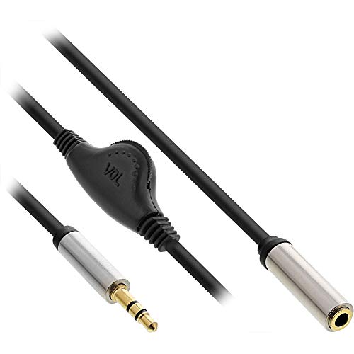 InLine Slim - Cable de Audio (Clavija de 3,5 mm, con regulador de Volumen, 0,25 m) InLine Slim - Cable de Audio (Clavija de 3,5 mm, con regulador de Volumen, 0,25 m)