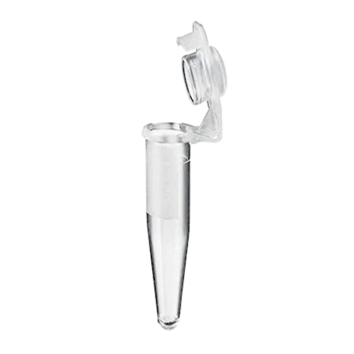 INSPROVET EPPENDORF Microtubo con Tapón Unido a Tubo, Autoclavable, Polipropileno Transparente, 500 uds