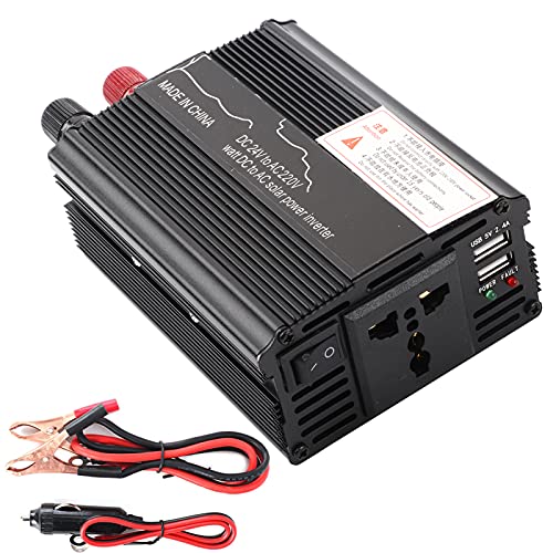 Inversor de Corriente de 3000W, convertidor de Onda sinusoidal modificada de 12V a 220V, inversor de energía Solar para Coche, convertidor de Onda sinusoidal modificada para RV, camión, Camping