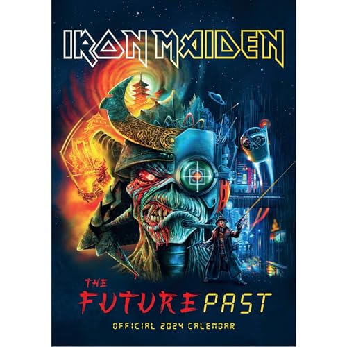 Iron Maiden 2024 A3 Wall Calendar