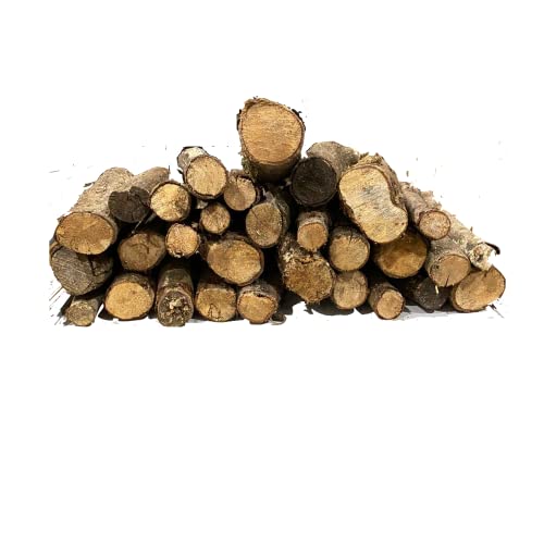 Jandei - Leña de Roble (24Kg) Tronco Mediano 30-40cm. Totalmente Seca, para Chimeneas, Barbacoas, Calderas, Estufas y Cocinas. Origen España, Marrón, JNM-0001