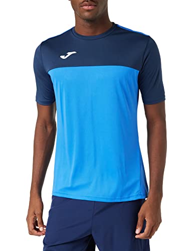 Joma Winner Camisetas Equip. M/C, Hombre, Royal Marino