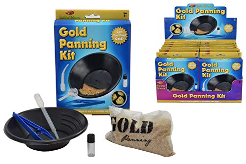 KandyToys- World of Science Gold Panning Kit de Experimento para niños, Multicolor, 18 x 19 x 4cm (TY9522)