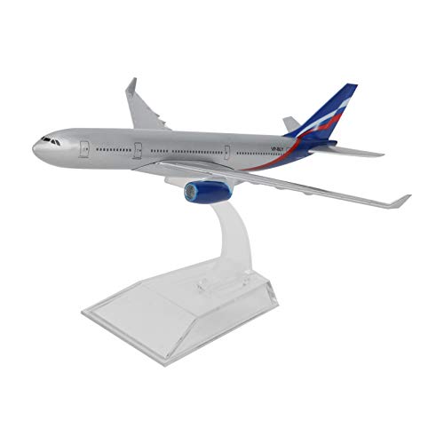 Kit de Modelo de avión de 16 cm, Modelo de avión de Metal de aleación de Alta simulación + Base + Soporte Juguetes voladores para niños Kits de Garaje para niños Niños Niñas(#2)