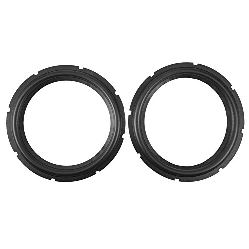 Kits de Sonido Envolvente de Altavoz de 1pcs / 2 pcs, Anillos de Sonido Envolvente de Altavoz de 10 Pulgadas reparan Piezas de reparación de Borde de woofer de Goma(2 PCS)