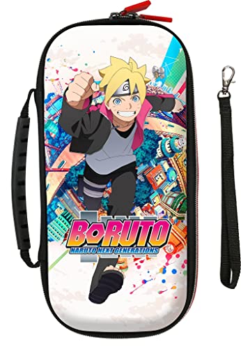 Konix Boruto Naruto Next Generations Funda de protección y transporte World Nintendo Switch, Switch Lite y Switch OLED - Diseño Boruto Konoha