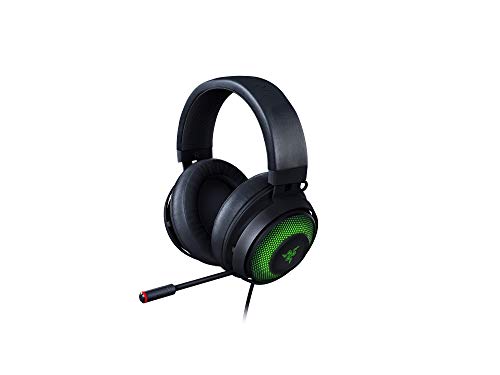 Kraken Ultimate - Auriculares USB con sonido envolvente y micrófono ANC (micrófono con supresión activa de ruido, altavoces de 50 mm ajustados a medida, audio espacial THX) Negro