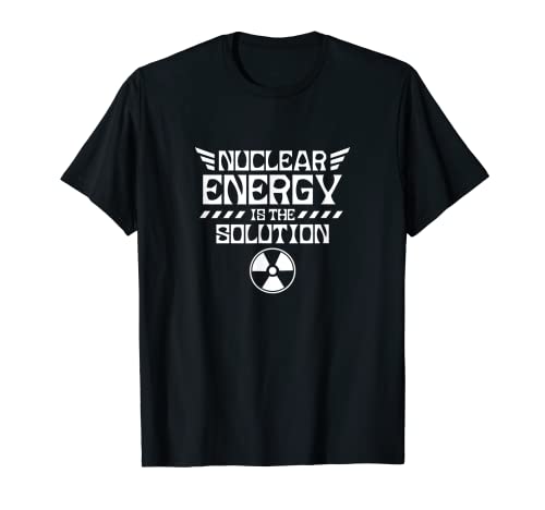 La energía nuclear es la solución Fusion Power Atom Camiseta