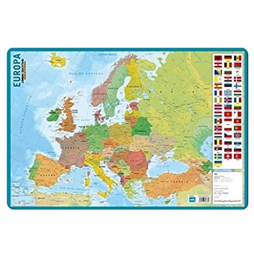 Lamina Educativa Mapa De Europa