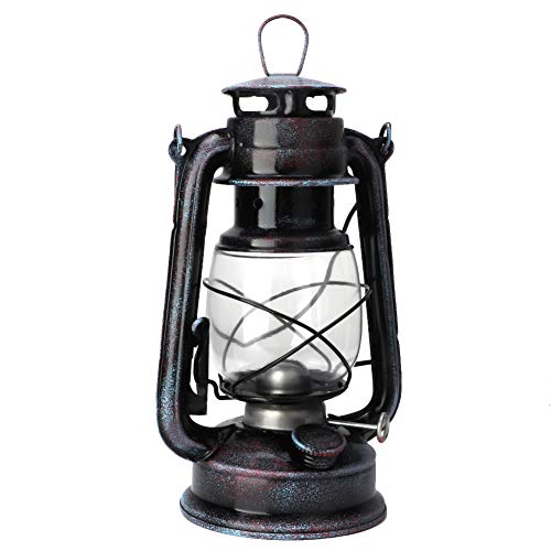 Lámparas de Aceite Clásica, Lámpara de Queroseno, Lámparas de Queroseno Retro para Acampar al Aire Libre 18,5 cm (Lámparas de Petróleo)
