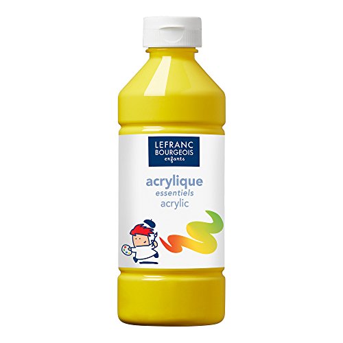 Lefranc & Bourgeois - Pintura acrílica líquida, 500 ml, color amarillo