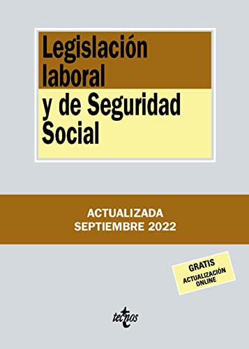 Legislación laboral y de Seguridad Social (Derecho - Biblioteca de Textos Legales)