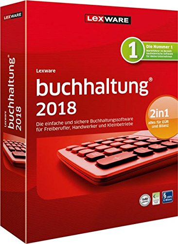 Lexware Buchhaltung 2018 - Software de análisis financiero (Windows 7, Windows 8, Windows 10, Alemán)