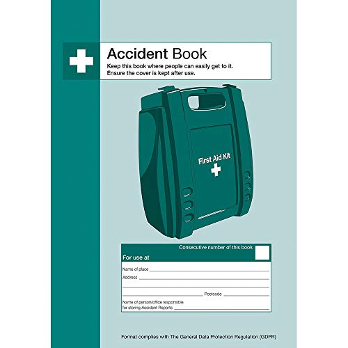 Libro de accidentes de primeros auxilios A5