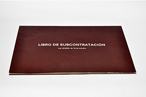 Libro de Subcontratación Construcción - Castellano