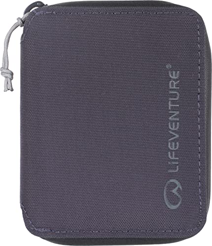 Lifeventure (LIHMM) Billetera Plegable con protección RFID para Hombre, Hecha de Material Reciclado ecológico, Azul Marino, Talla única