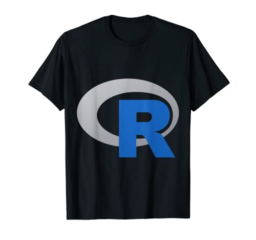 Logotipo del software estadístico R Camiseta