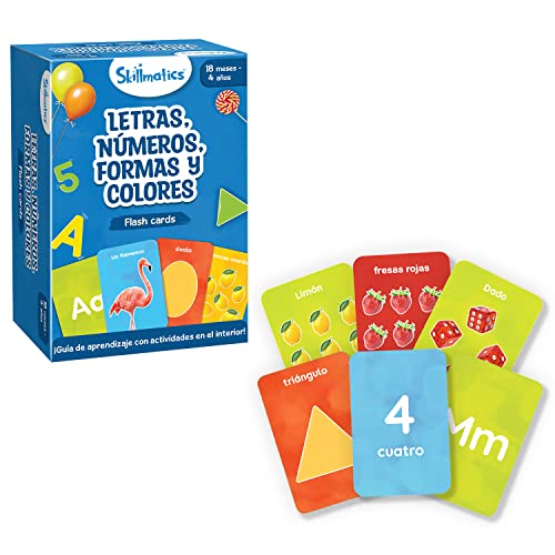 Ludilo - Flashcards Letras, Números, Formas Y Colores | Juegos Bebe 1 Año O Más | Aprender A Leer con Cartas | Abecedario para Niños | Juegos para Niños