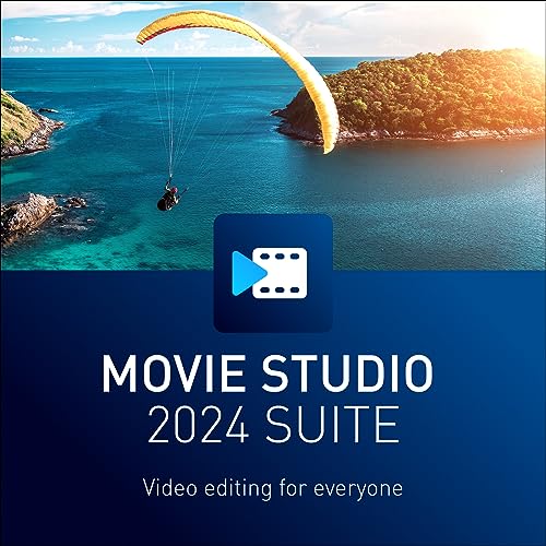 MAGIX Movie Studio 2024 Suite: Edición creativa de vídeo para todos | Programa de edición de vídeo | Editor de vídeo | para Windows 10/11 PC | Licencia de descarga para 1 PC