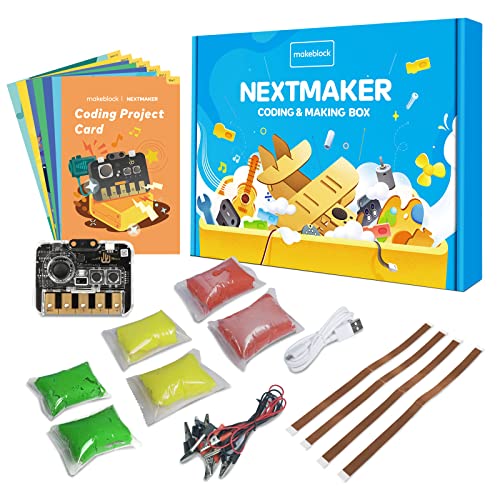 Makeblock NextMaker Stem Kits para niños de 8-10 años, Kit de Juguetes Educativos de Codificación, Regalo de Kit de Ciencia para Niños para Aprender Electrónica de Ingeniería de Programación