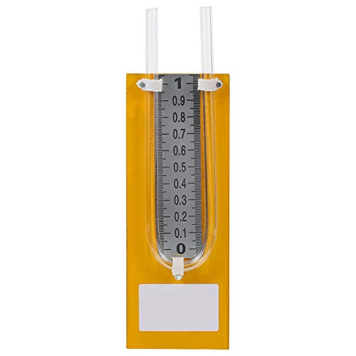 Manómetro Piezómetro De Acero Inoxidable 0-1kpa Medidor De Presión En Forma De u Presión De Acero Inoxidable Medidor De Tubo En u Medidor De Presion De Madera Llevar a La Fuerza