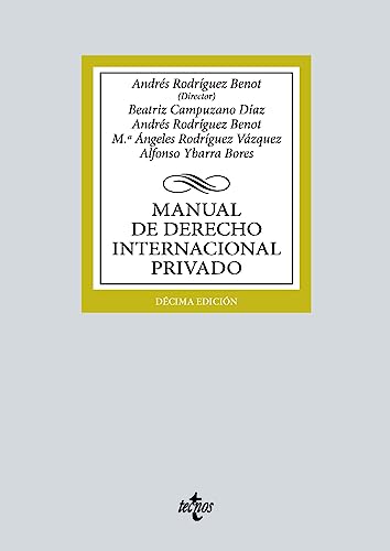 Manual de Derecho Internacional privado (Derecho - Biblioteca Universitaria de Editorial Tecnos)