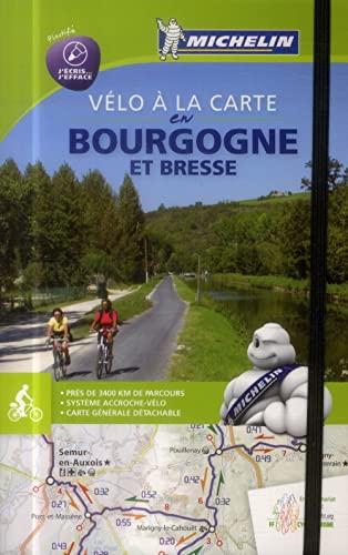 Mapa Bourgogne à Vélo: Cycling Map (Mapas Temáticos Michelin)