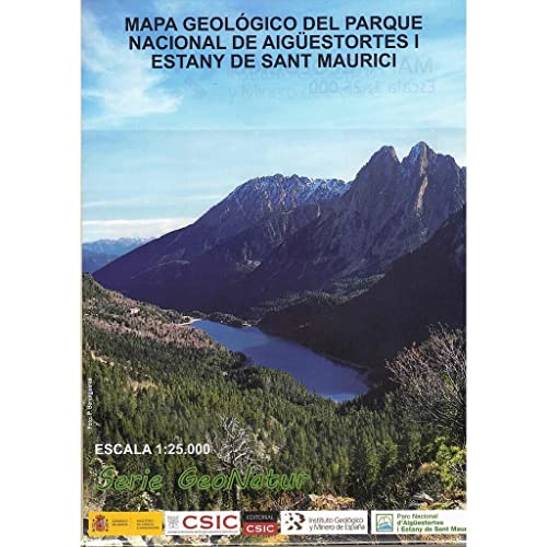 Mapa geológico del Parque Nacional de Aigüestortes i Estany de Sant Maurici (SIN COLECCION)