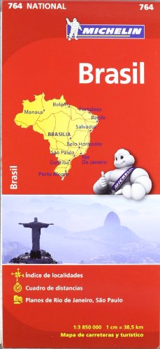 Mapa National Brasil (Mapas National Michelin)