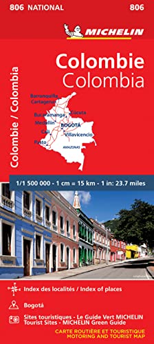 Mapa National Colombia (Mapas National Michelin)
