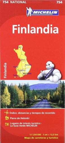 Mapa National Finlandia (Mapas National Michelin)