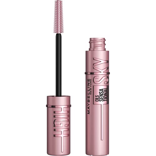 Maybelline New York, Máscara de pestañas Volumen y Longitud, Lash Sensational Sky High, Black (Negro), 7,2 ml