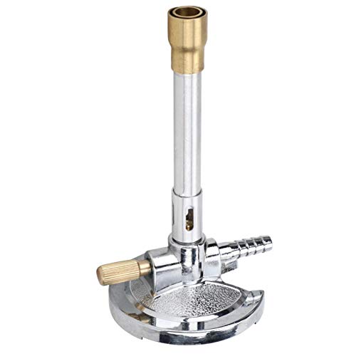 Mechero Bunsen de luz de gas, accesorio de calentamiento de laboratorio con quemador Bunsen de laboratorio con estabilizador de llama para equipo de calentamiento de laboratorio de propano líquido Mechero Bunsen de luz de gas, accesorio de calentamiento de laboratorio con quemador Bunsen de laboratorio con estabilizador de llama para equipo de calentamiento de laboratorio de propano líquido