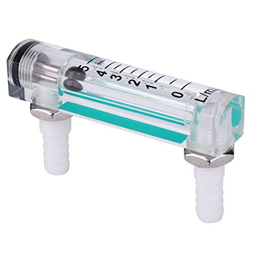 Medidor de flujo de aire LZQ-1 1 ~ 5LPM Medidor de flujo de medición de dióxido de carbono de oxígeno, medidor de flujo de gas de aire y oxígeno, medidor de flujo de gas, simple, práctico y eficiente