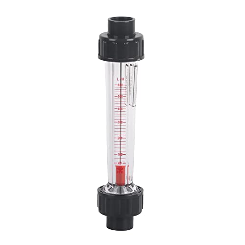 Medidor De Flujo De Oxígeno, Rotámetro Industrial 60‑600L/H Tubo De Plástico Rotámetro De Agua Líquida Lzs-15D Medidor De Flujo Rotámetro De Airelzs15 Gas Oxígeno Mantenido Bajo