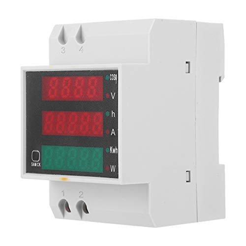 Medidor multifunción D52-2047, Medidor eléctrico multifunción D52-2047 Medidor de factor de potencia de voltaje de corriente visualizado digital AC200~450V, rendimiento estable