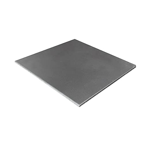 MHUI Placa De Acero Placa De Hierro A3 Laminada En Caliente Placa De Acero Q235 Luz De Alta Resistencia Mecánica 100X100x0,5mm,100x100x3mm