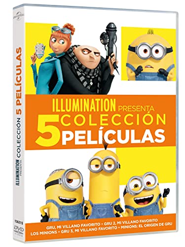 Minions 1-2 + Gru: Mi villano favorito 1-3 (DVD)