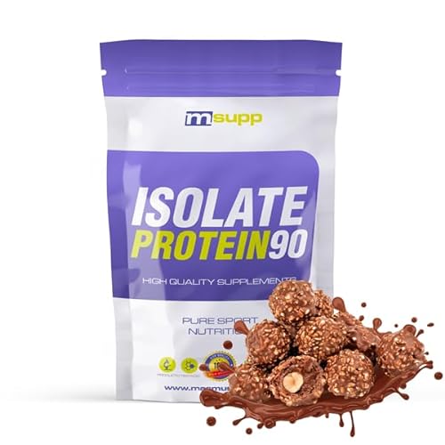 MM SUPPLEMENTS - Isolate 90 CFM - 500 g - Choco Rocher - Proteína de Aislado de suero CFM - Con Aislado de Suero Provon 295 de Glanbia - Ayuda a Aumentar la Masa Muscular - Suplemento Deportivo