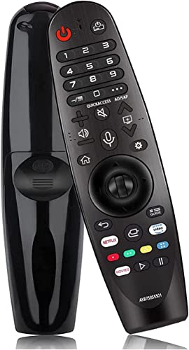 Mokeum Mando a distancia universal de voz para LG Smart TV, mando a distancia LG Magic compatible con todos los modelos de TV LG con función de voz y puntero