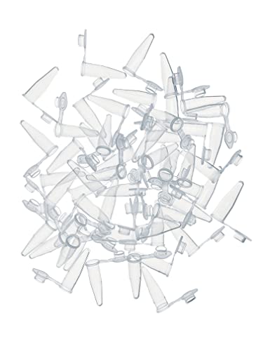 MUHWA Tubo de PCR de 1000 piezas con tapa plana, tubo de microcentrífuga de 0,2 ml, tubo de reacción de PCR (0,2 ml) MUHWA Tubo de PCR de 1000 piezas con tapa plana, tubo de microcentrífuga de 0,2 ml, tubo de reacción de PCR (0,2 ml)