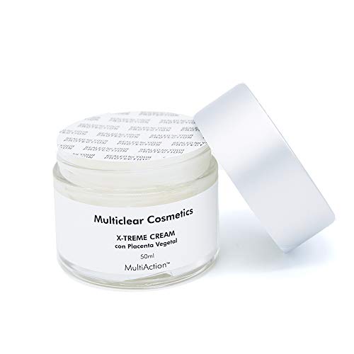 Multiclear Cosmetics - MULTICLEAR X-TREME CREAM 50ml - Crema reparadora para mejorar la suavidad y elasticidad de la piel - Formulada con ingredientes naturales