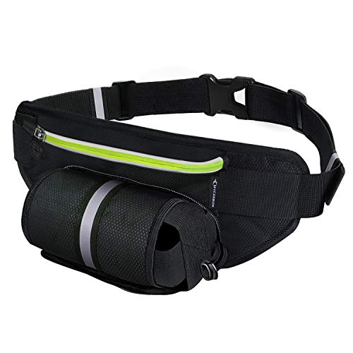 MYCARBON Cinturón de Correr para Botellas de Agua Bolsa Deportiva Riñonera Impermeable Running con Bandas Reflectantes Multi-capa Alta Capacidad para Deportes Gimnasio para Móvil de 6 Pulgadas MYCARBON Cinturón de Correr para Botellas de Agua Bolsa Deportiva Riñonera Impermeable Running con Bandas Reflectantes Multi-capa Alta Capacidad para Deportes Gimnasio para Móvil de 6 Pulgadas