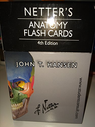 Netter's Anatomy Flash Cards, con acceso de consulta en línea para estudiantes, 4e (Ciencias básicas de Netter): with Online Student Consult Access (Netter Basic Science)